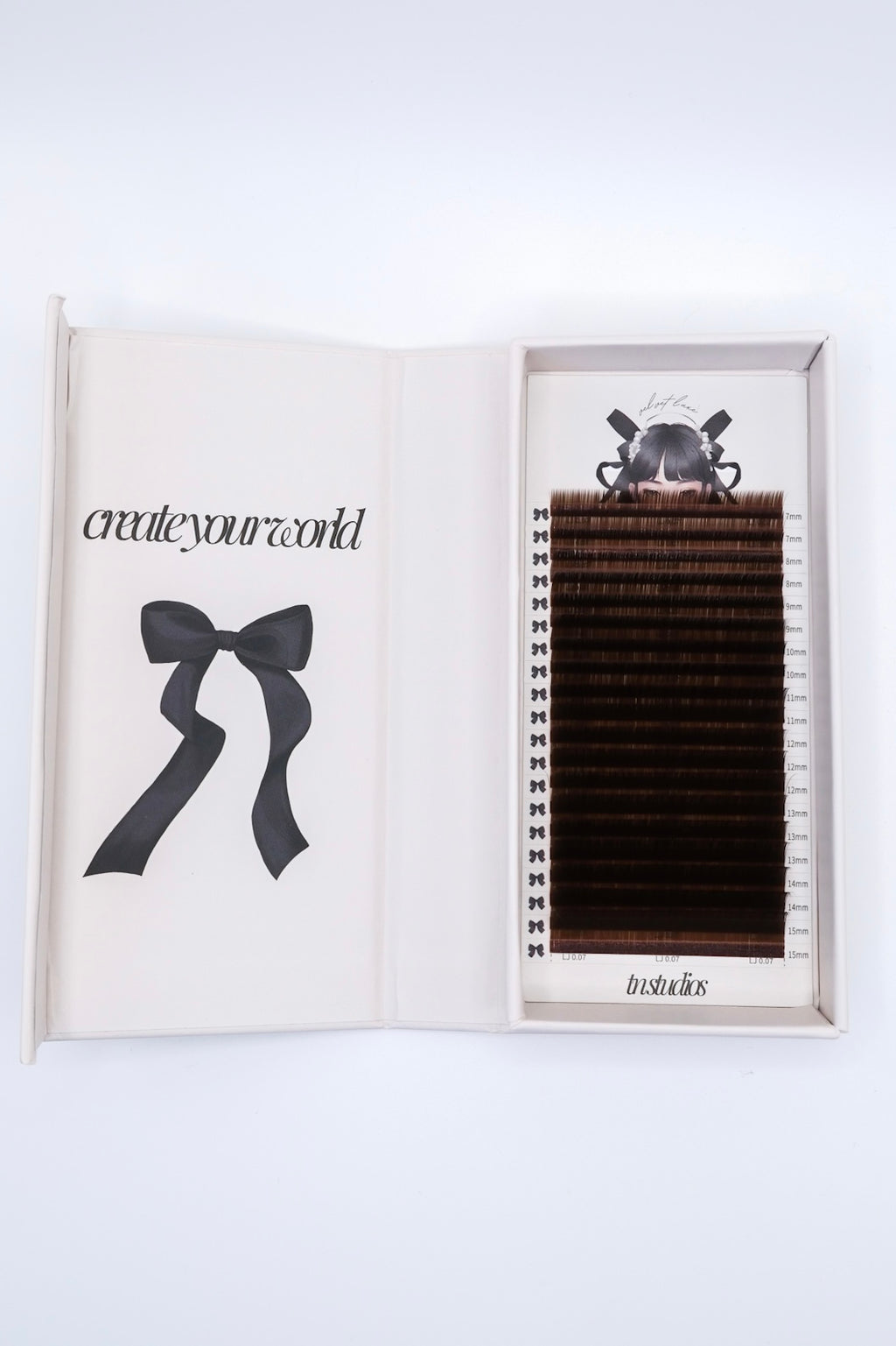 brown velvet luxe mixed [7-15mm]