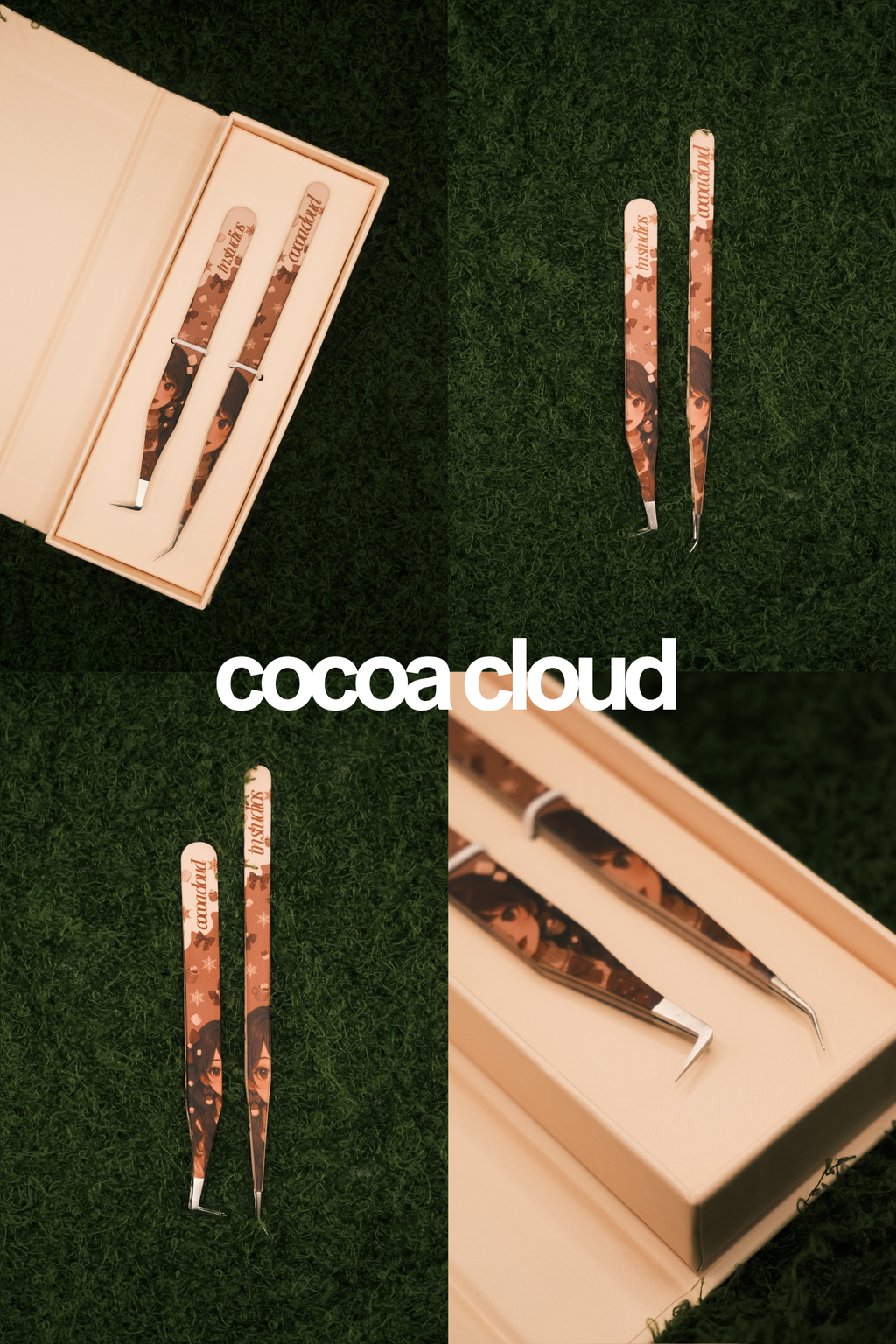 cozy christmas tweezer duos