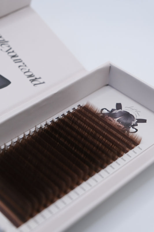 brown velvet luxe mixed [5-9mm]